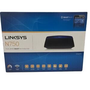 Linksys N750 EA3500 Dual-Band Smart Wi-Fi Wireless Router Gigabit USB